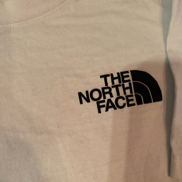 THE NORTH FACE T Shirt Men's Size Small Graphic Box Logo Short Sleeve Crew Neck - Picture 2 of 4